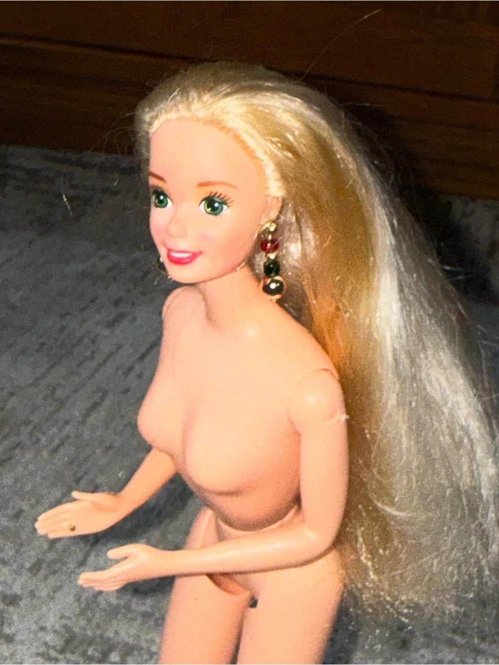 Barbie 1994 Holiday Dressed Doll -Bendable Knees- Nude